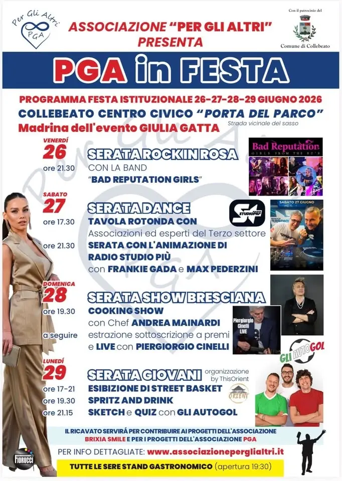 PGA in Festa