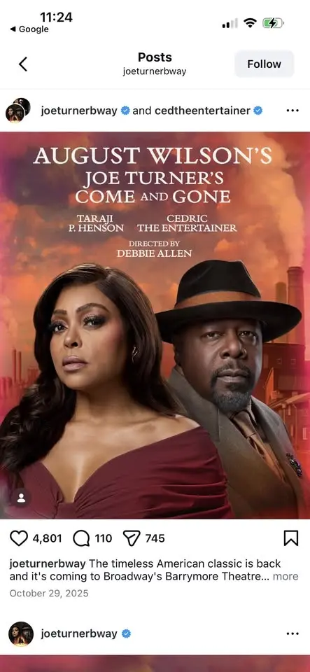 Joe Turner’s Come and Gone 