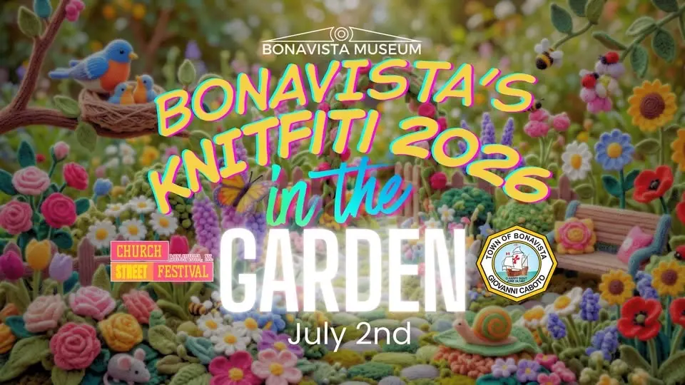 Bonavista Yarn Bomb 2026 - Installation Day