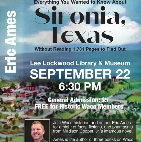 Historic Waco 2026 Fall Lecture