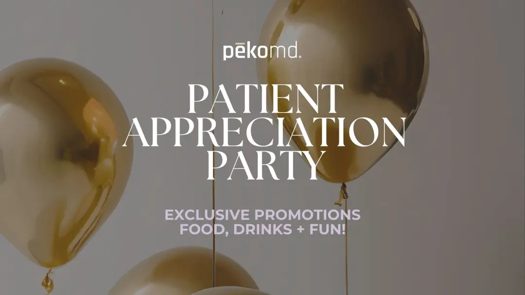 Patient Appreciation Party at pēkomd