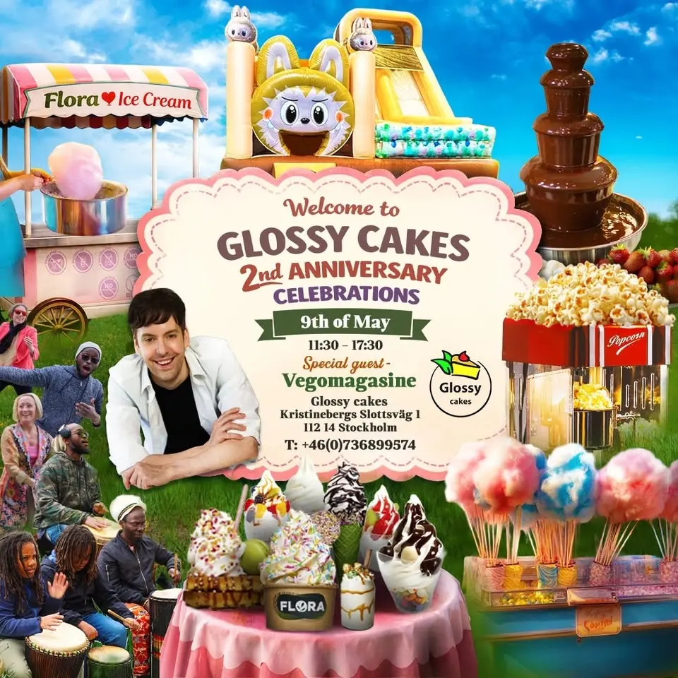Glossy cakes 2nd Anniversary celebrations