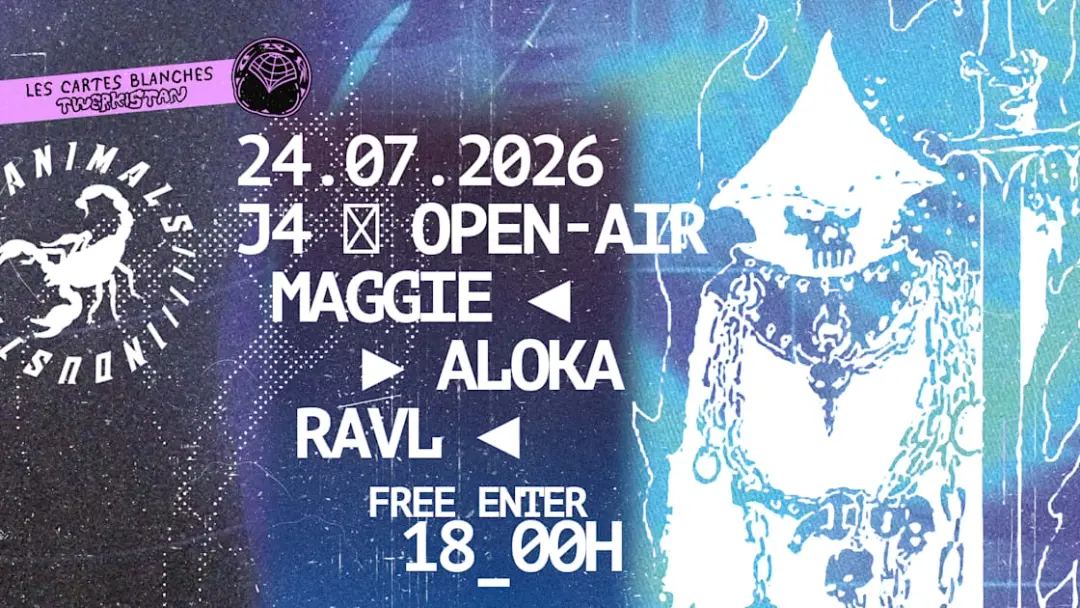 [Open-Air J4] Animals X Twerkistan : Aloka, Maggie , Ravl