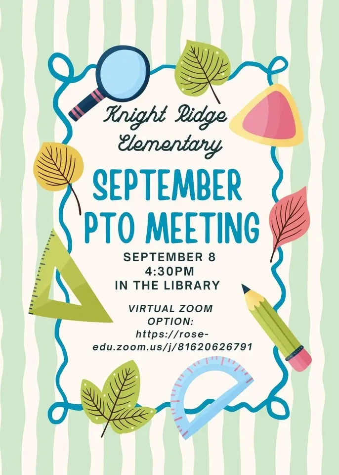 September PTO Meeting