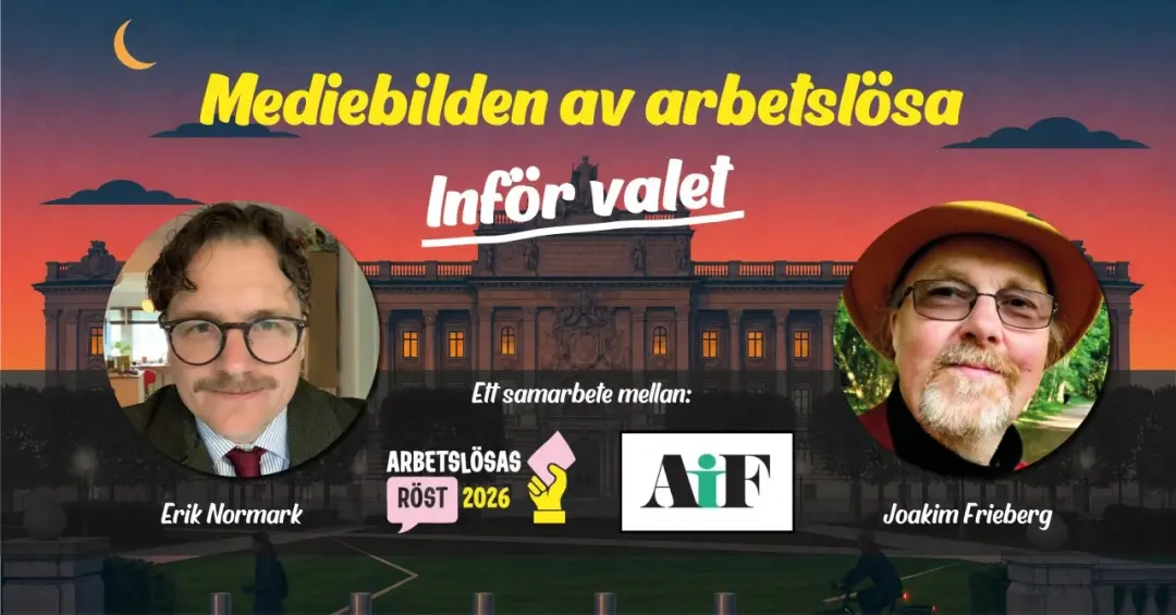 Mediebilden av arbetslösa – inför valet