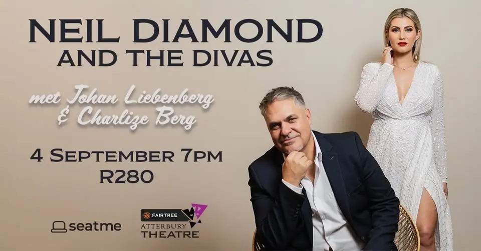 Neil Diamond and the Divas met Johan Liebenberg en Charlize Berg