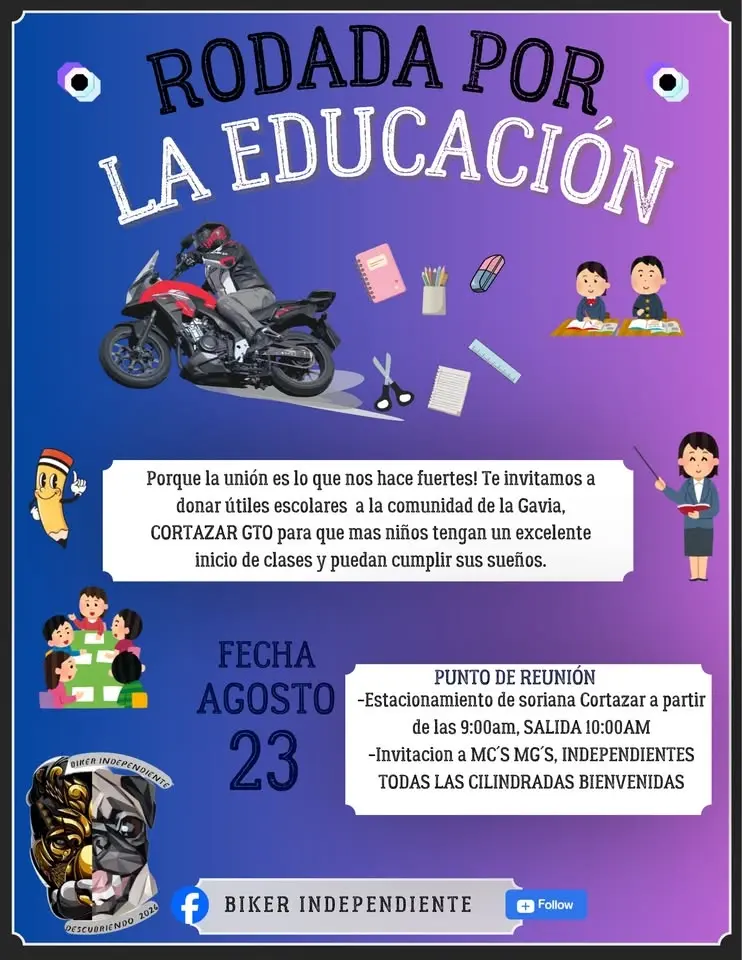 RODADA POR LA EDUCACIÓN