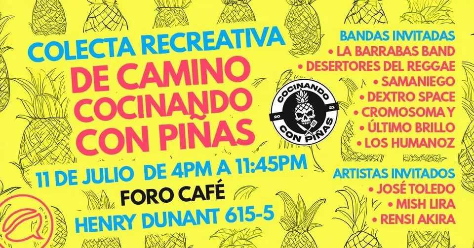Colecta Recativa - Concierto en Foro Café