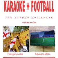Karaoke + Football