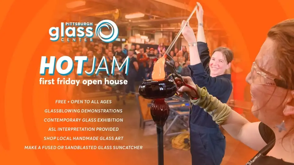 Hot Jam: Pride Edition — First Friday Open House at Pittsburgh Glass Center
