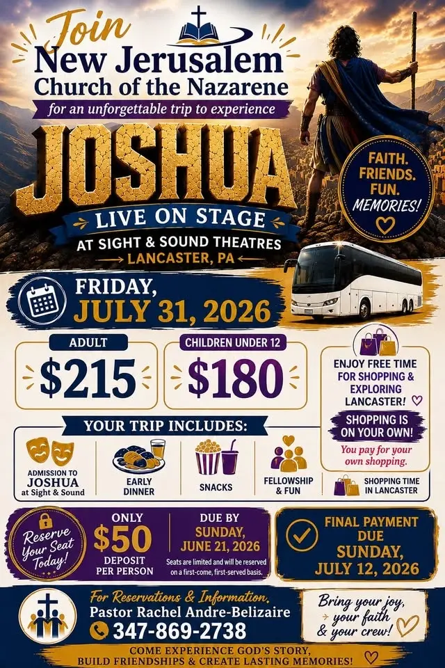 Joshua live on stage