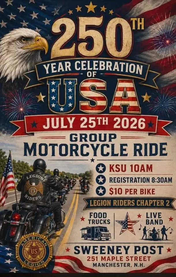 Group Ride for the 250th