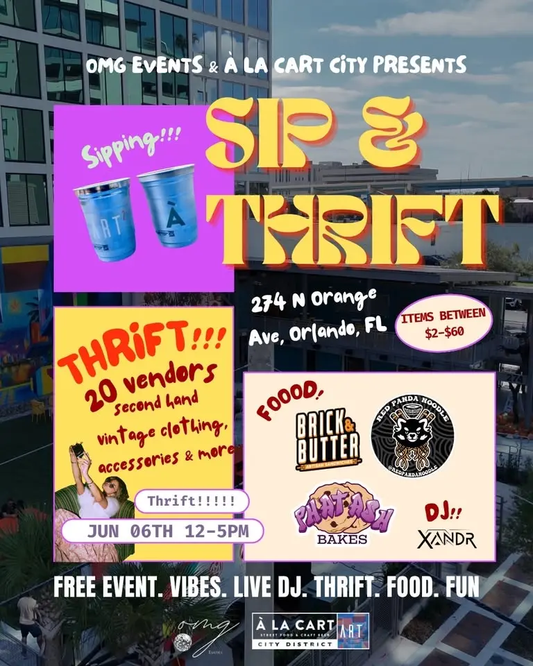 SIP & THRIFT DOWNTOWN ORLANDO