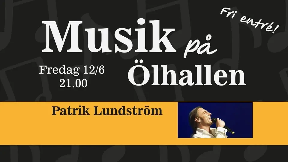Patrik Lundström tillbaka på Ölhallen!