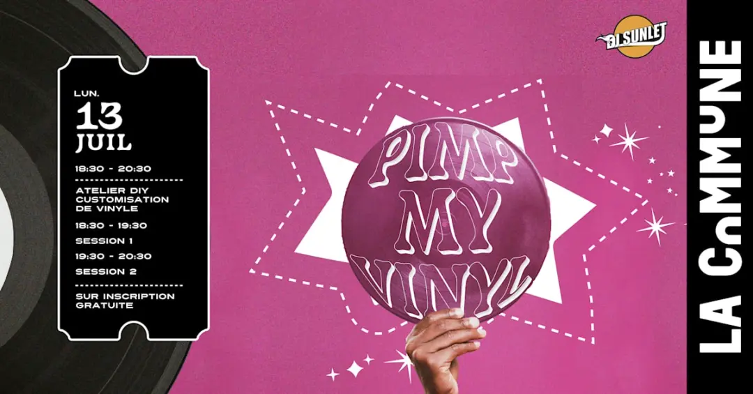 Pimp My Vinyl Avec Dj Sunlet