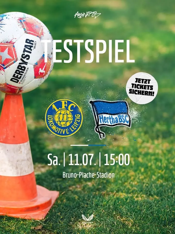 Testspiel: 1. FC Lokomotive Leipzig gg Hertha BSC
