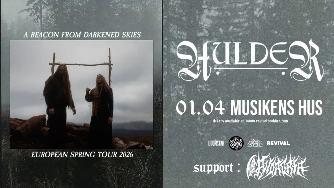 HULDER + AVDAGATA - 1/4 - Musikens Hus, Göteborg
