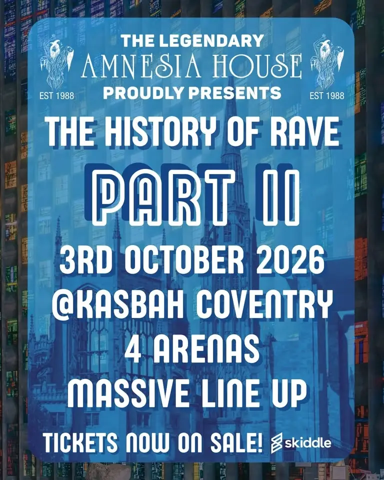 AMNESIA HOUSE proudly presents: THE HISTORY OF RAVE - PART II