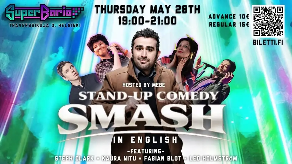 STAND-UP COMEDY SMASH! In English! 