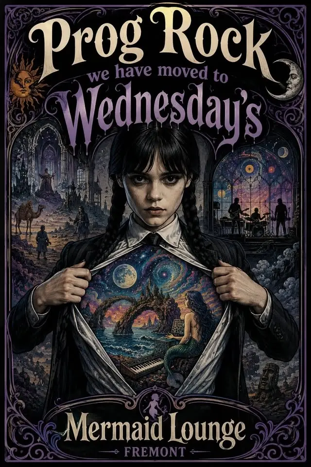 PROG! 1st & 3rd Wednesdays!