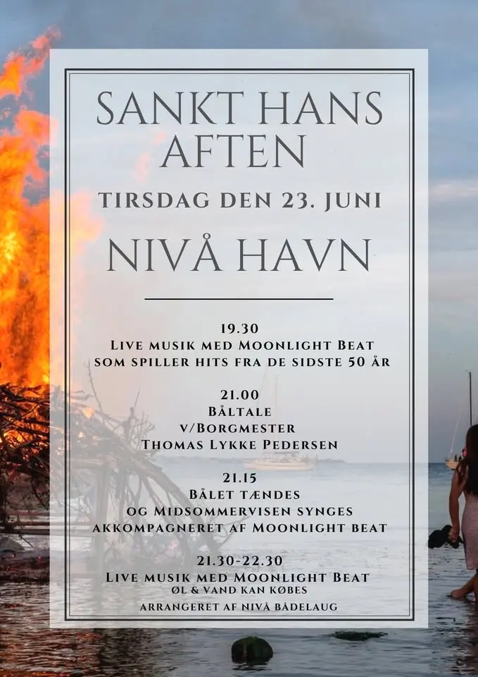 SANKT HANS AFTEN PÅ NIVÅ HAVN