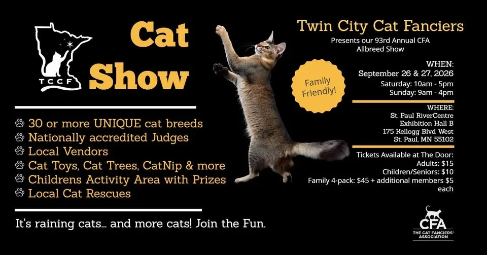 Allbreed CFA Cat Show - Minnesota