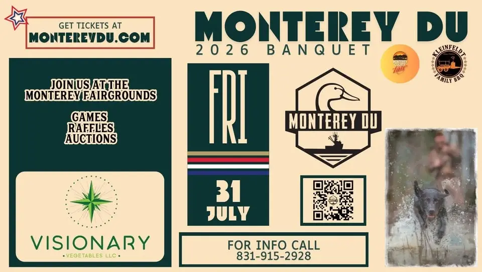 2026 Monterey Ducks Unlimited Banquet
