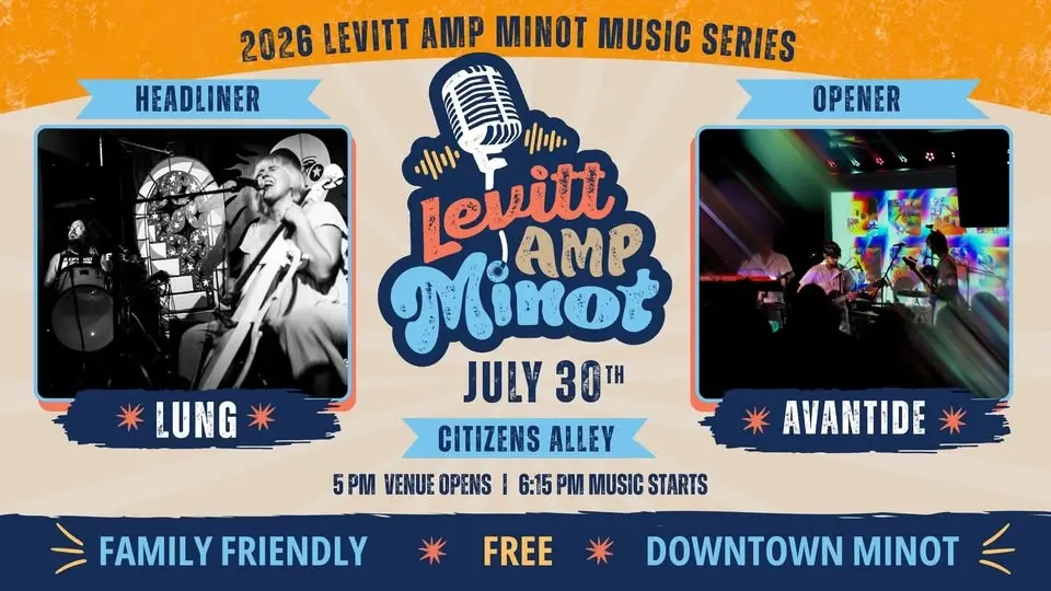 Lung & Avantide at Levitt AMP Minot Music Series
