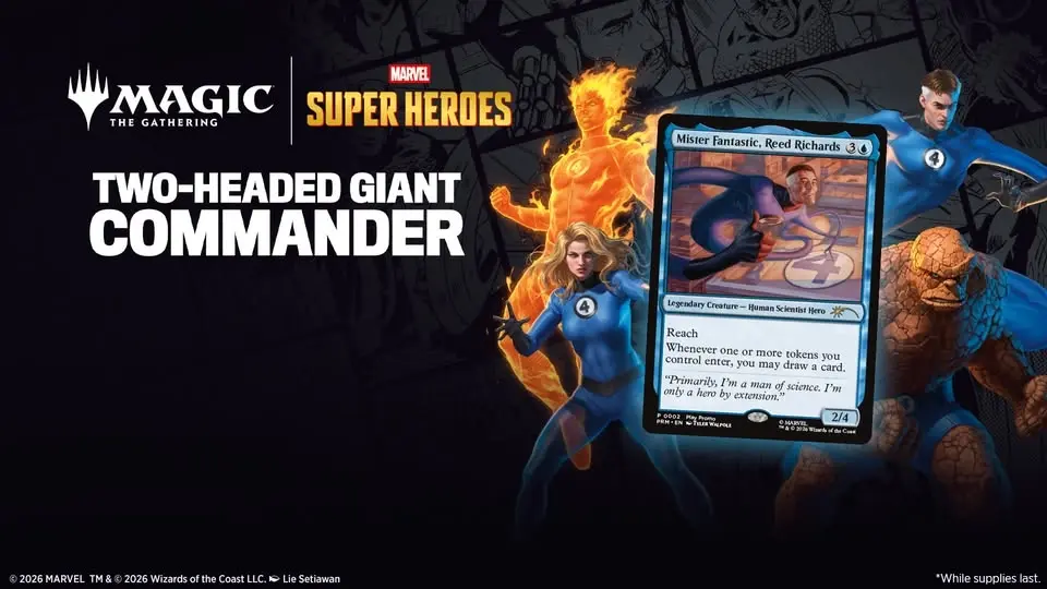 Two Headed Giant Commander Marvel Super Heroes