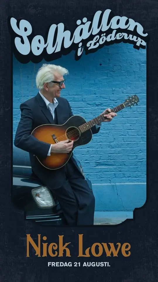 Solhällans sommarfest fre. Nick Lowe m fl