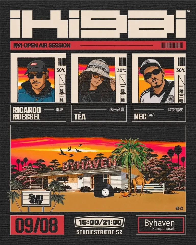IKIGAI Sundays presents: Ricardo Roessel + Téa + NEC (AR)