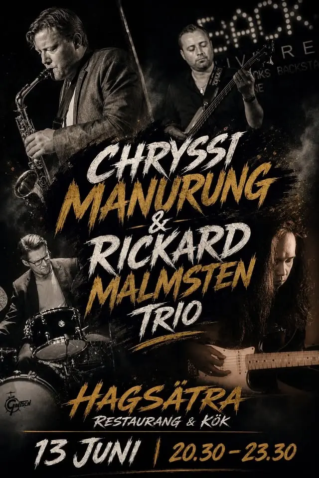 Chryssi Manuring & Rickard Malmsten Trio