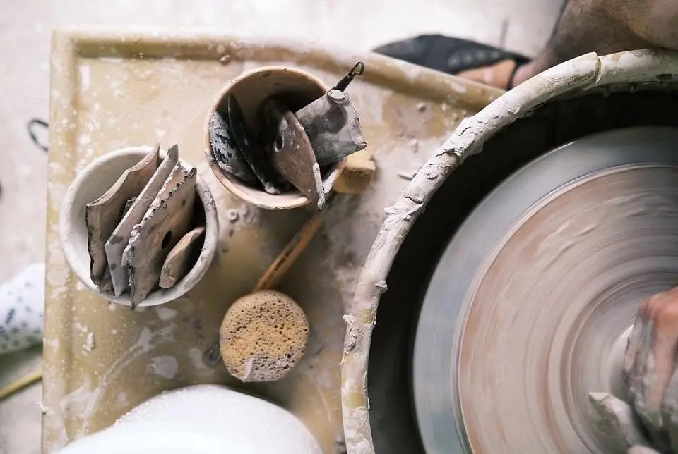 🌀 Clay and Sip: Spin & Sip Wheel Throwing 🍷