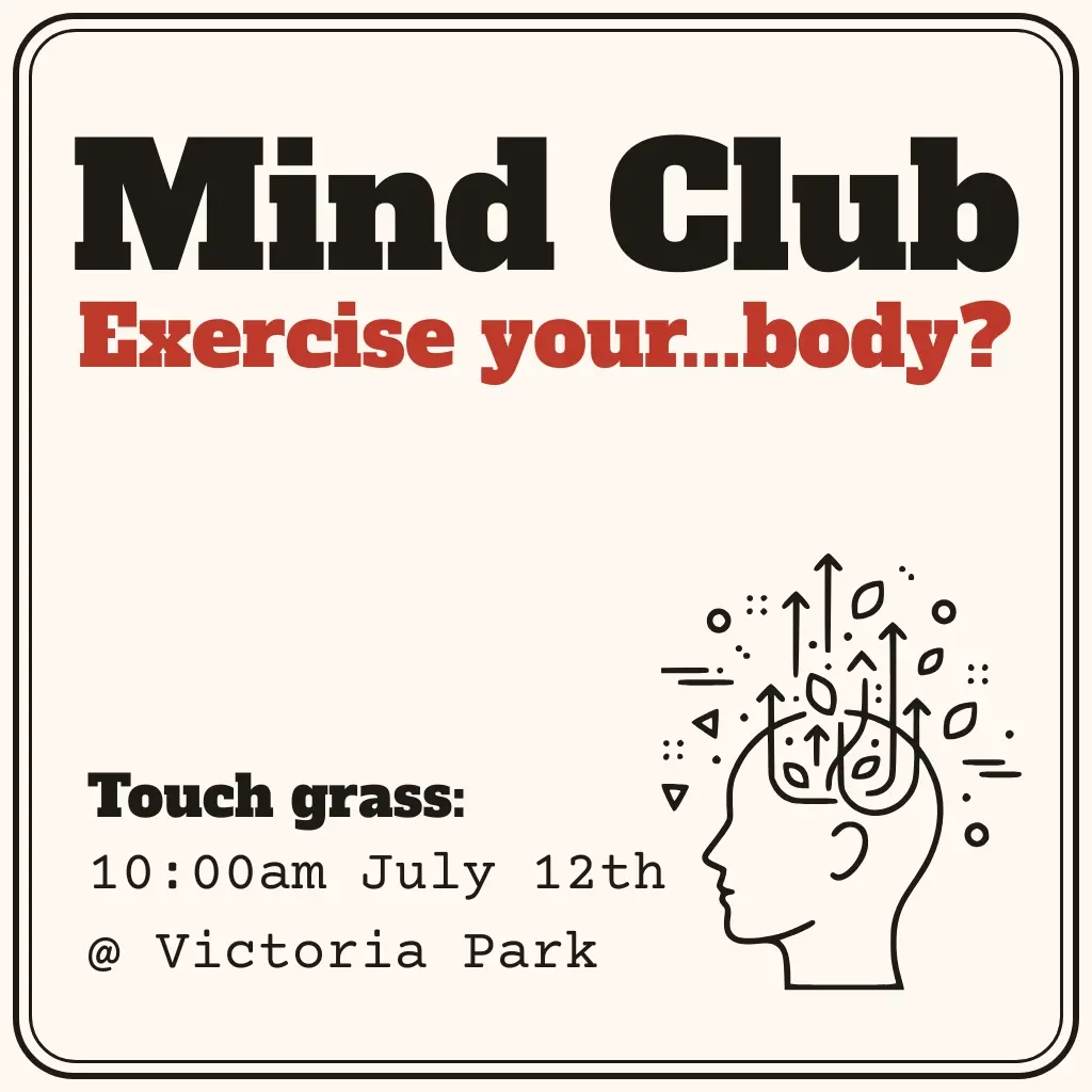 Touch Grass @ Mind Club (Victoria Park Walk)