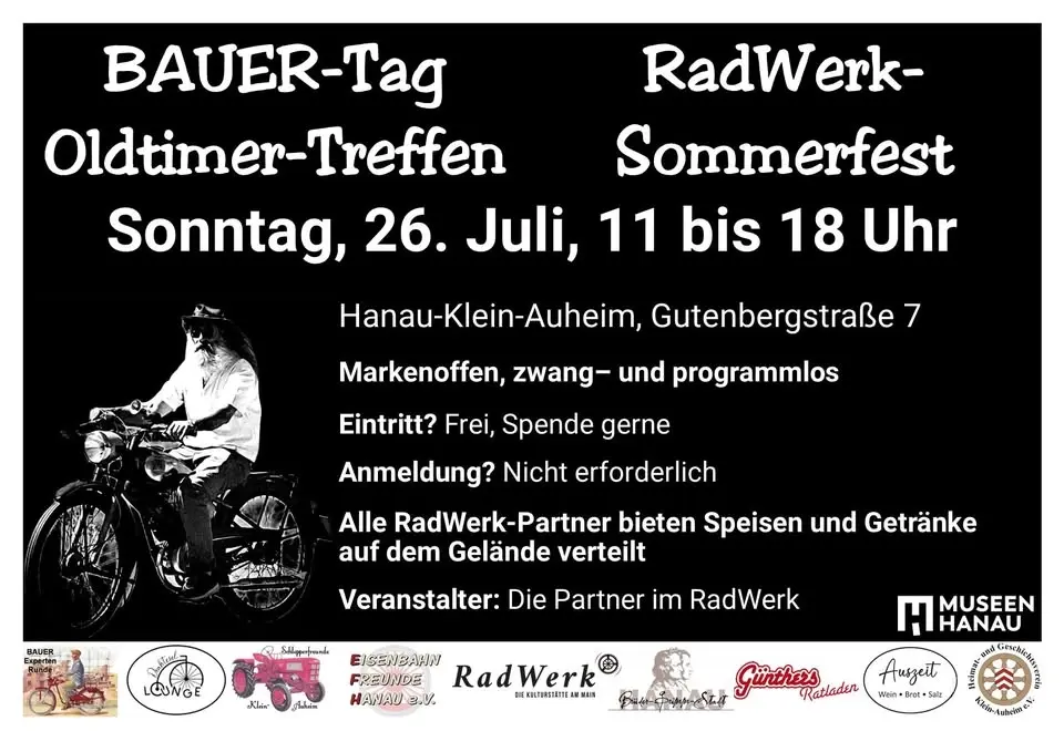 Bauer-Tag und RadWerk-Sommerfest 