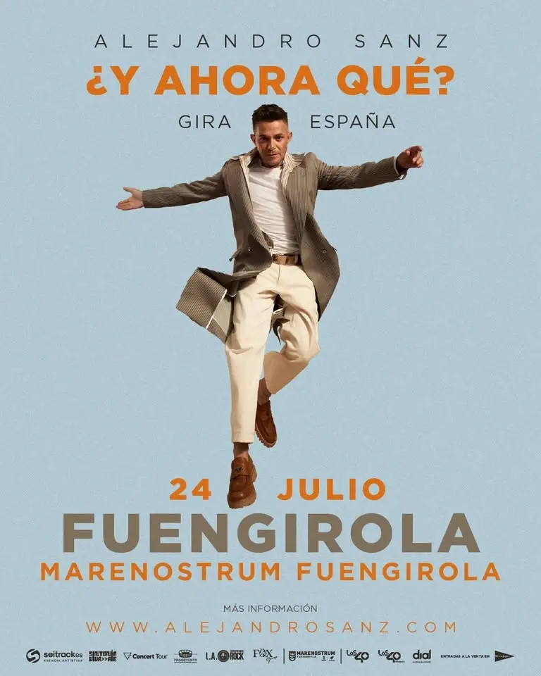 Alejandro Sanz - Gira '¿Y ahora qué?'