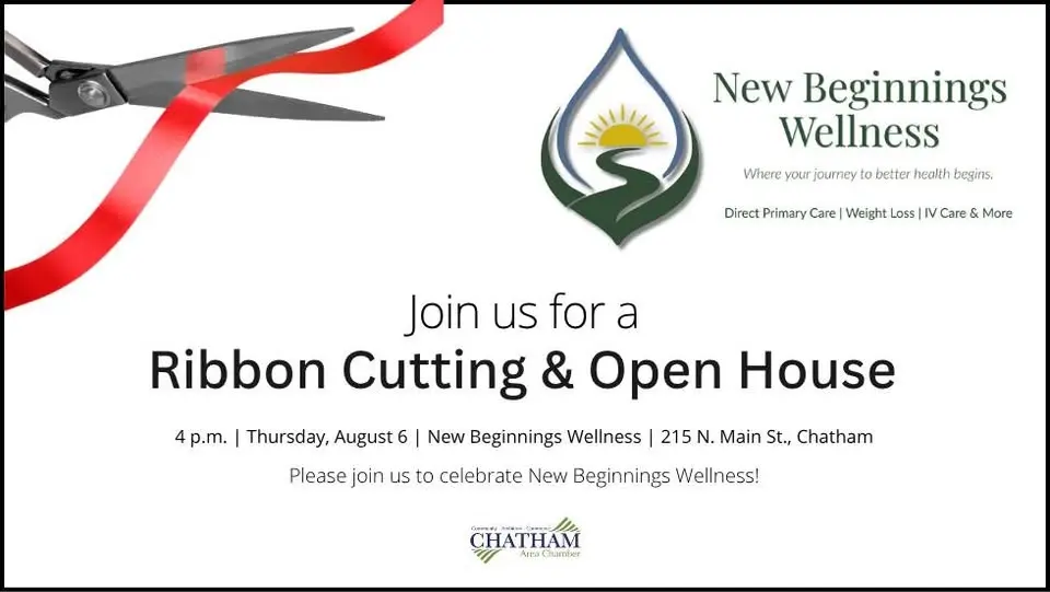 Ribbon Cutting & Open House for New Beginnings Wellness