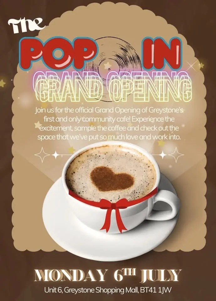 GRAND OPENING OF THE POP IN CAFE
