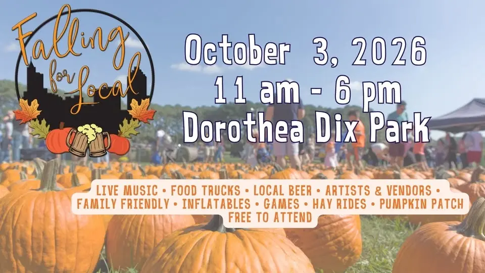 Falling for Local at Dorothea Dix Park