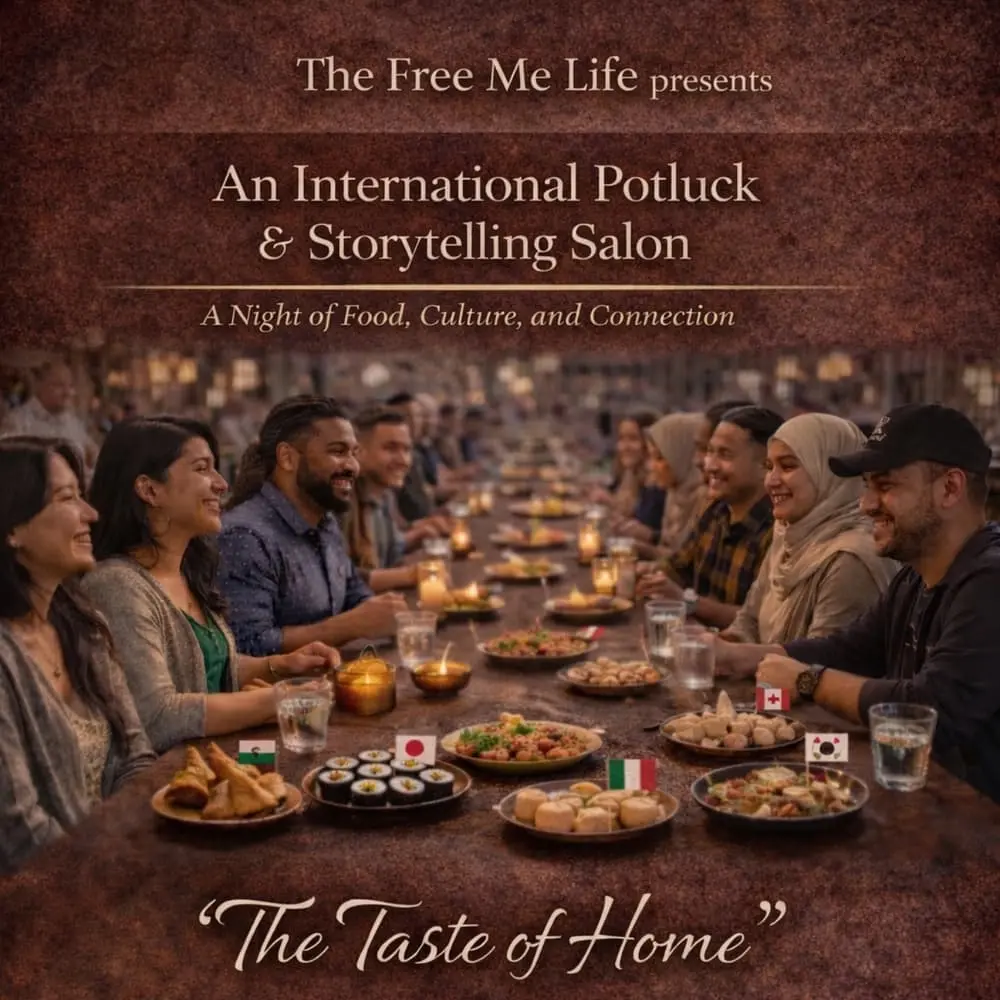 International Potluck & Storytelling Salon: A Night of Food, Culture, and Connection - Open Registration