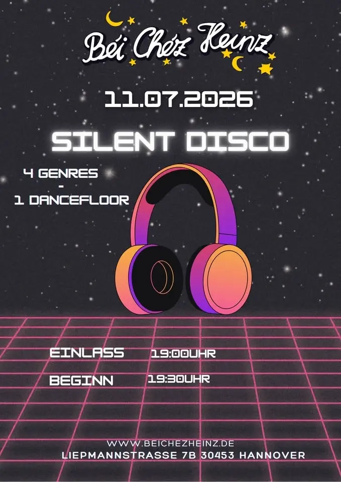 Silent Disco – leise nach außen, laut im Kopf // im Béi Chéz Heinz