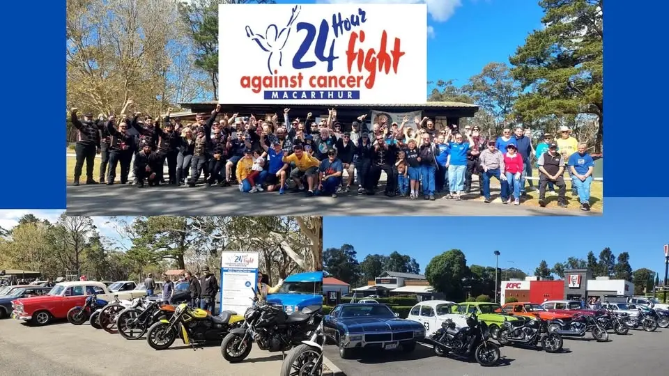 24 Hour Fight Against Cancer Macarthur - 6th Annual CLASSIC CAR & BIKE CRUISE