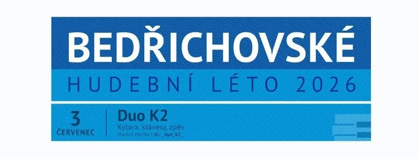 Bedřichovské hudební léto 2026 – Duo K2