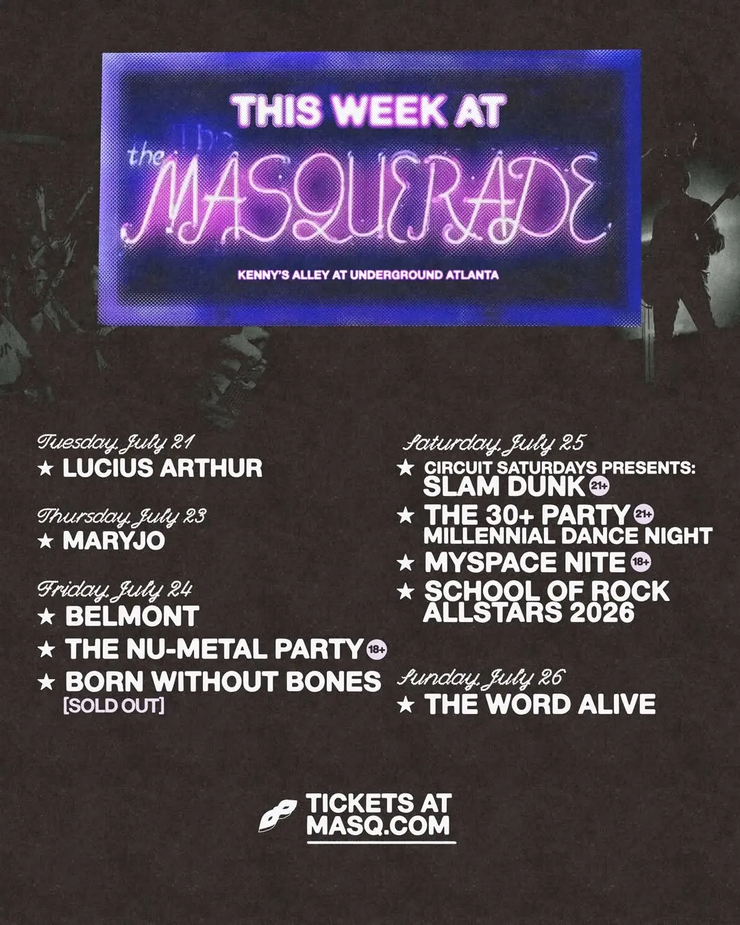 Belmont at The Masquerade
