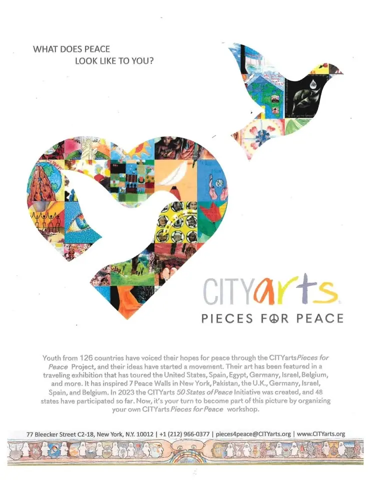 CITYarts: Pieces for Peace Workshop
