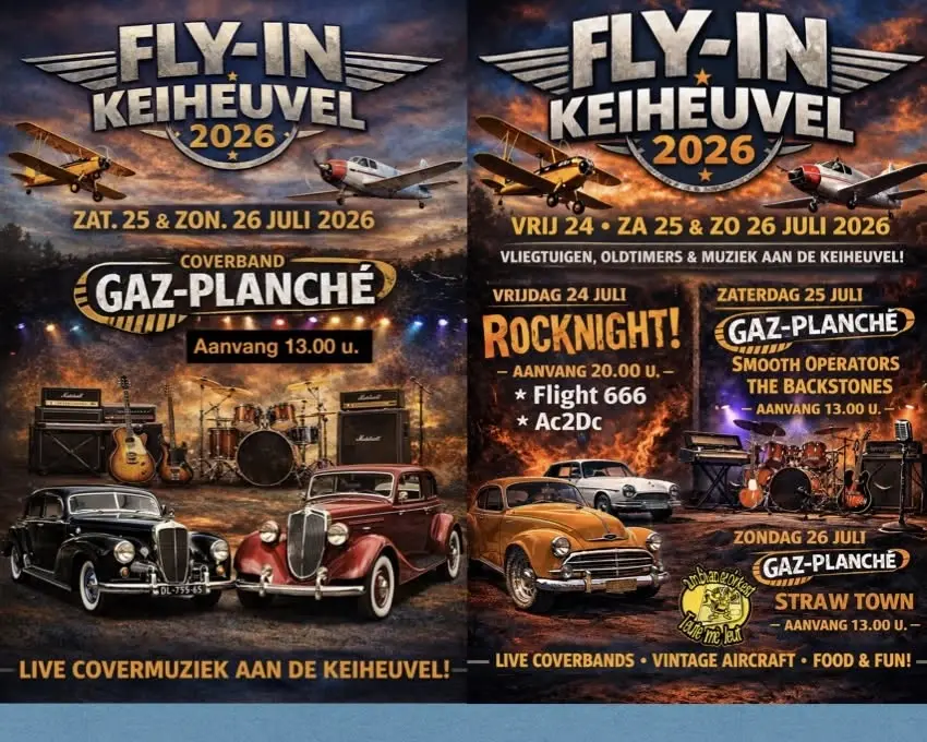 Gaz-Planché Live @ Fly-In Keiheuvel 2026