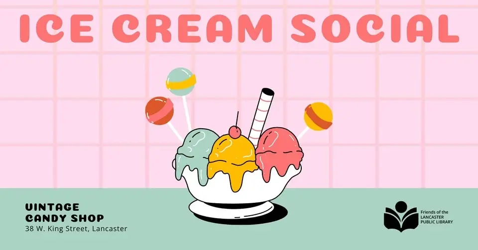 Ice Cream Social at Vintage Candy Shop