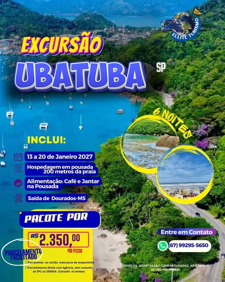 excursão Ubatuba 