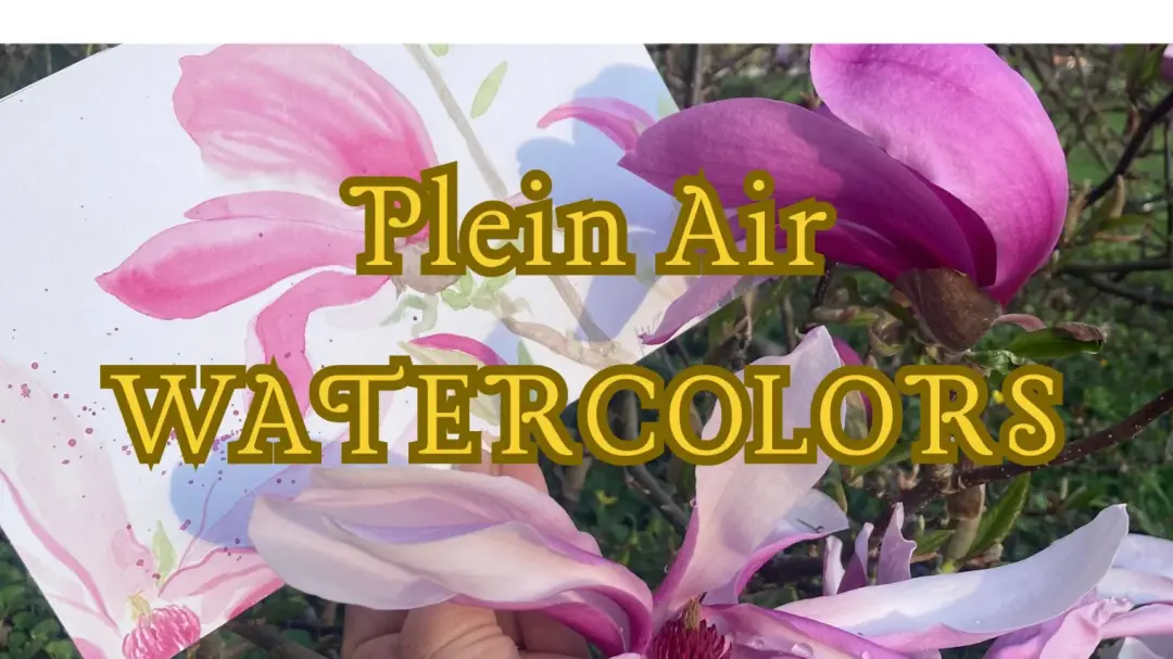 WATERCOLORS in Botanical Garden