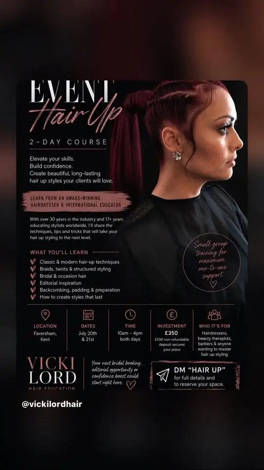 Event Hair Up Course 